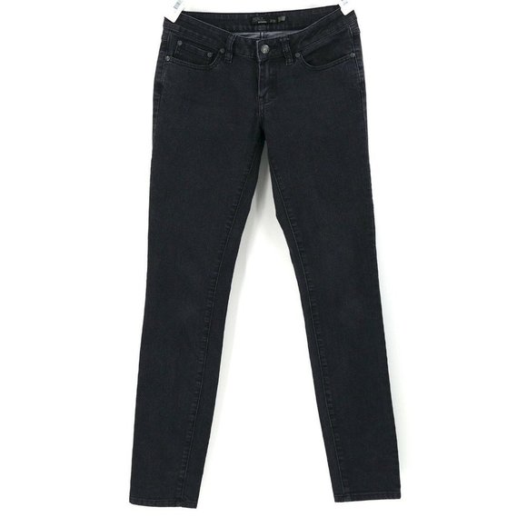 Prana Denim - Prana Womens Size 2/26 Black Skinny Jeans